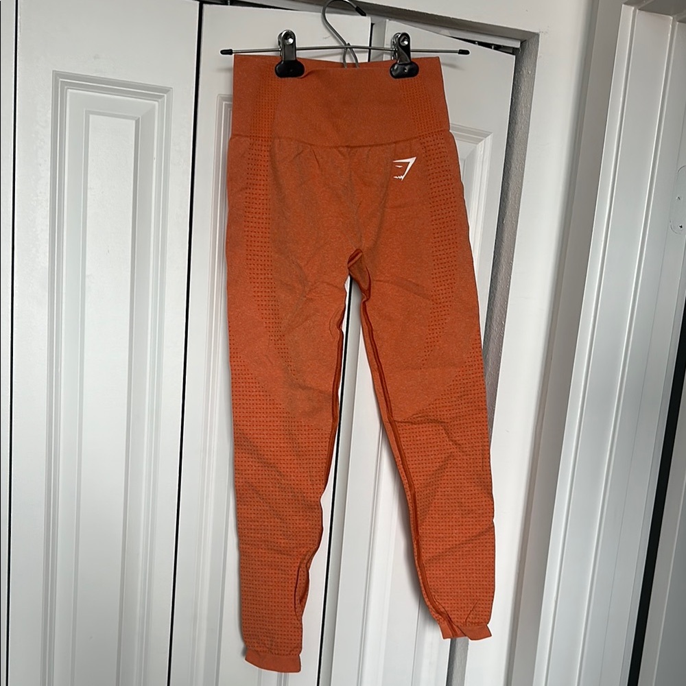 GYMSHARK SMALL Orange Leggings